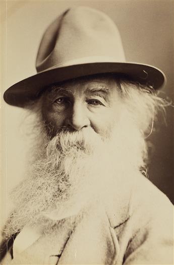 NAPOLEON SARONY (1821-1896) Walt Whitman.